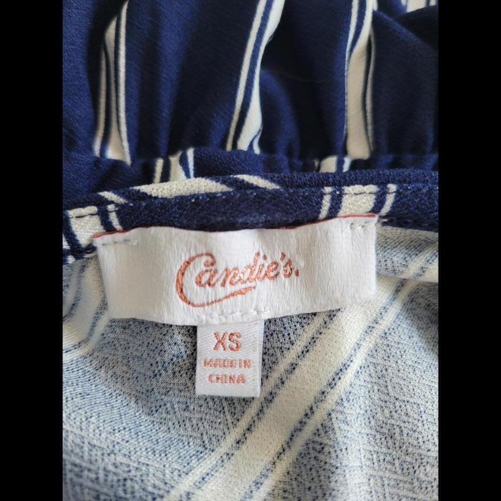 Candie's XS Blue & white striped jumper - Picture 4 of 6